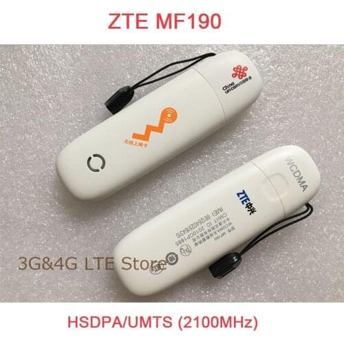 ZTE MF190 Unlocked 3G GSM USB Mobile Broadband Modem