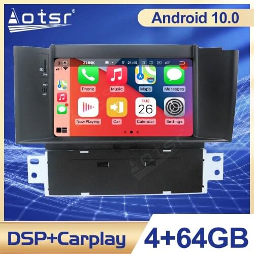 2 din Android 10 PX5/PX6 8 core Car Radio Audio Head Unit Multimedia Player GPS Navigation For Citroen C4 C4L DS4 2011-2016 DSP