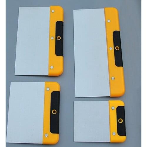 4 "6" 8 "10" Thick Stainless Steel Scrapper Sheets, Putty Filler, Drywall, Decorating, Flexible Plugging, Putty Cleaning