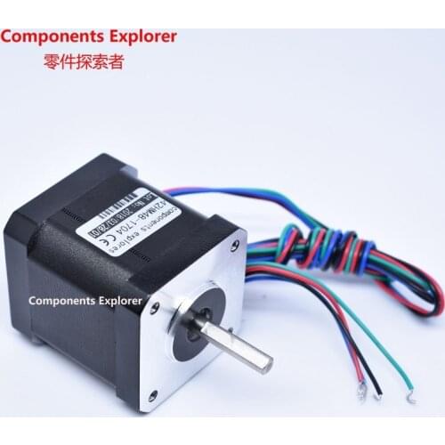 Stepper Motor,Nema17 High Torque Stepper Motor,48mm length,0.9degree step angle 42HM48-1704
