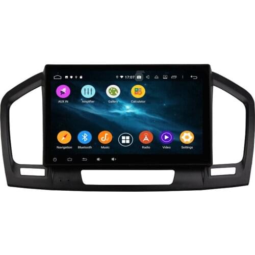 10.1" 6 Core Android 9.0 PX6 Car Multimedia Player For OPEL Insigina 2009-2012 Car Audio 1024*600 Car Radio 4+64G Stereo DSP GPS