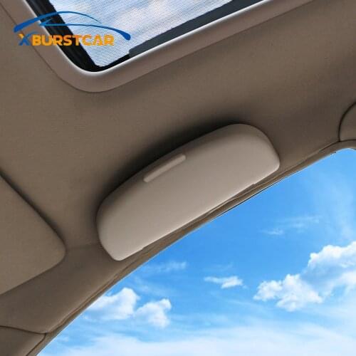 Xburstcar for Ford Kuga Escape Focus 2 3 4 MK2 MK3 MK4 2009-2017 Ecosport New Fiesta MK7 ABS Car Sunglasses Holder Glasses Case