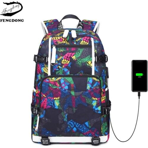 Mens Backpack school bags for boys
