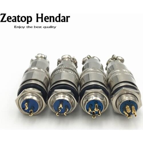 1Set XS 8 / 9 / 10 Aviation 2 / 3 / 4 / 5 Pin Connector 8mm 9mm 10mm Push-pull Circular Quick 3A 250V Male & Female Plug Adapter