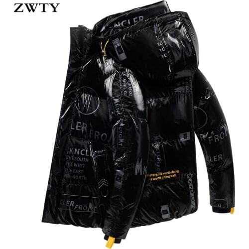 ZWTY Hot Selling Winter Clothes Hooded Ultra Light Down Jacket For Men Sale PlusSize Outer Streetwear Warm Down-Jacket-Men