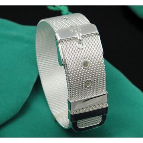 Fashion jewelry S925 Silver color Jewelry bracelet, jewelry,Brand New B252