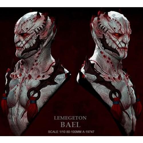 Resin Figure Kit 1/10 Lemegeton Bael Bust Unpainted Garage Resin Kit