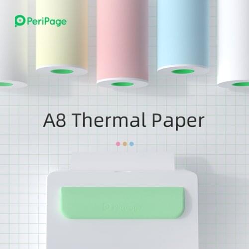 PeriPage 56x30mm Thermal Paper label Paper Sticker Paper For Thermal Pocket Mini Printer A6 A8