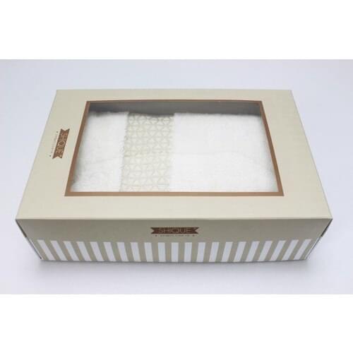 Aryıldız Home Korin Head Towel 50x90 cm. Ecru