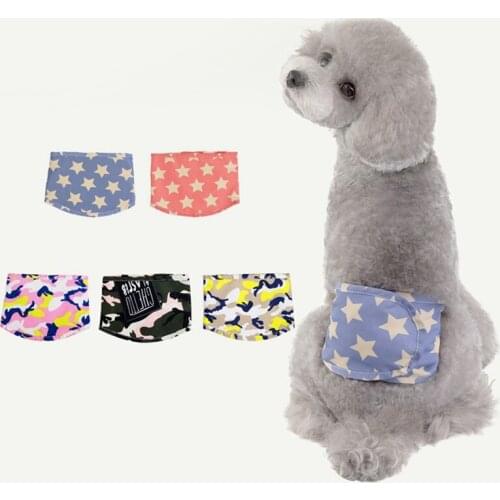 Legendog Cute Washable Male Dog Belly Band Reusable Dog Sanitary Pants Pet Incontinence Wrap Puppy Dog Diapers