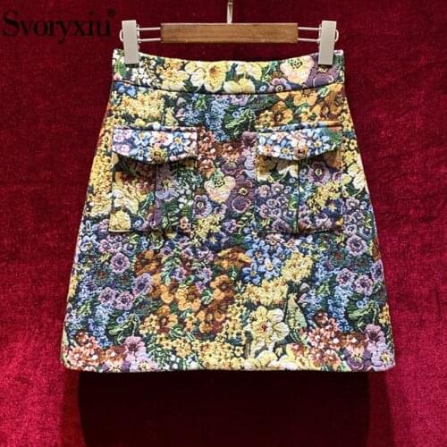 SVORYXIU Womens Autumn Skirts