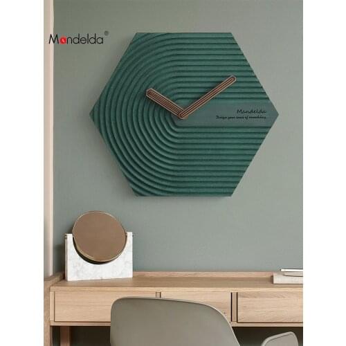 Retro Vintage Silent Wall Clock Living Room Luxury Nordic Kitchen Wall Clock Modern Design Kid Reloj Para Home Decoration BW50WC