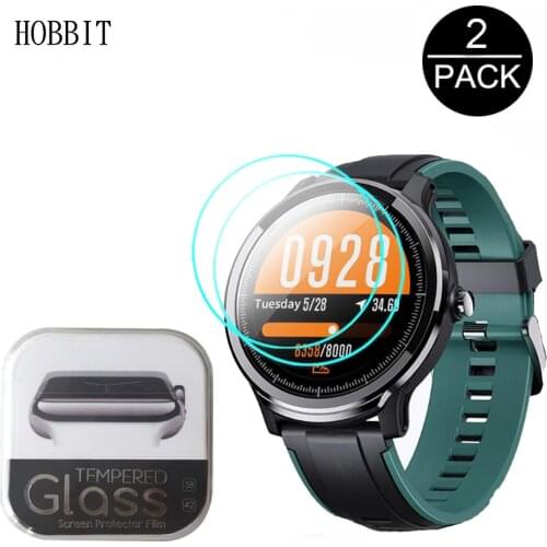 2PCS 2.5D 9H Tempered Glass For KOSPET Probe SN80 GPS smartwatch Glass HD Clear Explosion-proof Scratch Resistant Guard Film