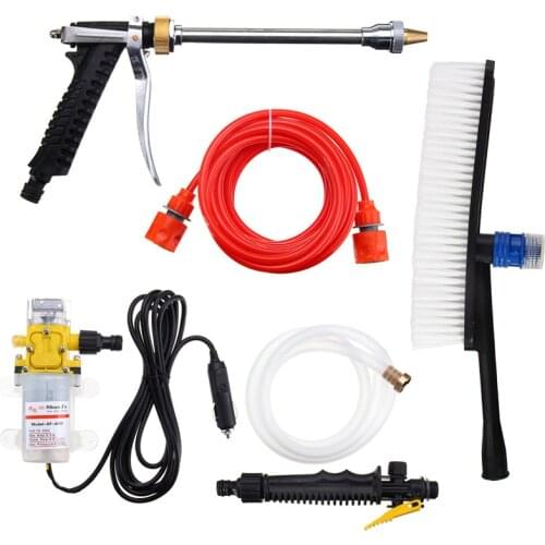 100W Electric Water Pump High Pressure Diaphragm Self Priming Water Pump Sprayer DC 12V Mini portable Car Washer
