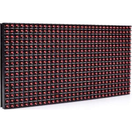 3 pieces/lot) 320*160mm 32*16pixels P10 Outdoor waterproof Red led module for single red color P10 led message display module