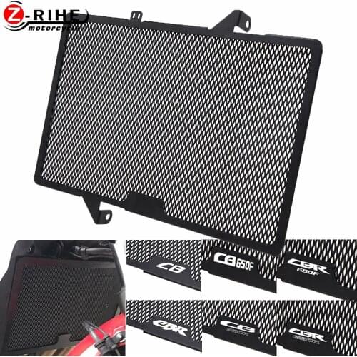 Motorcycle Accessories Aluminum Radiator Side Protective Part Cover Grill Guard Grille Protector For honda CB650R CB 650 R 2019