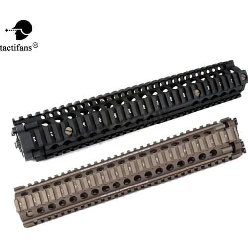 Anodic Oxidation Aluminum CNC MK18 RISII 12" Airsoft Handguard Picatinny Rail For AR AEG Airsoft M4A1 Hunting Gun Accessories