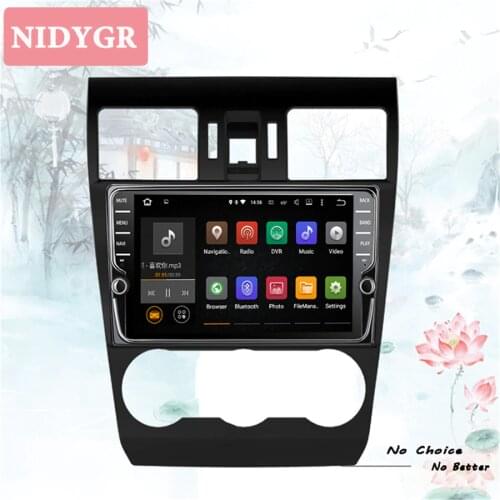 Octa core android 10.0 car dvd multimedia player For Subaru Forester XV WRX 2012-2019 radio gps 4G+64G screen Carplay Head Unit