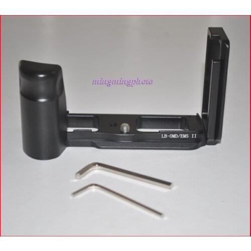 LB-EM5 EM5II Quick Release L Plate/Bracket Holder Grip for lympus EM5II OM-D E-M5 EM5 RRS SUNWAYFOTO Markins Compatible