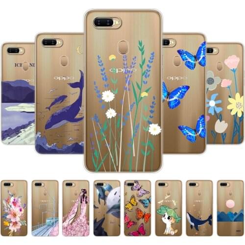 For OPPO A5S Case 6.2" Soft Silicon TPU Phone Back Cover For Oppo A 5S OppoA5s CPH1909 Bumper Bag Fundas Coque Shell