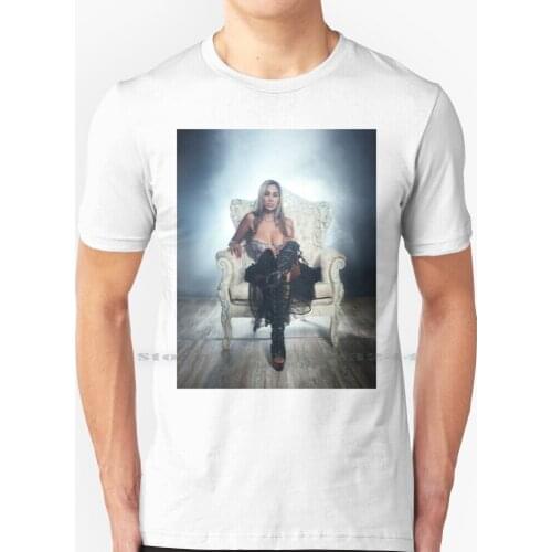 Erotic Fetish Sexy Woman Photo Design T Shirt 100% Pure Cotton Femdom Dominatrix Mistress Chastity Slave Pain Dominatix Latex