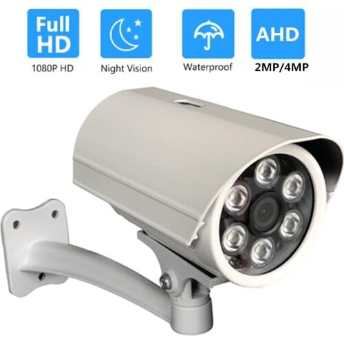 HD 4.0MP 1/2.8'' CMOS Sensor 2560*1440P 4MP 2MP AHD Camera CCTV Security Video Camera AHD Indoor Outdoor Waterproof Night Vision
