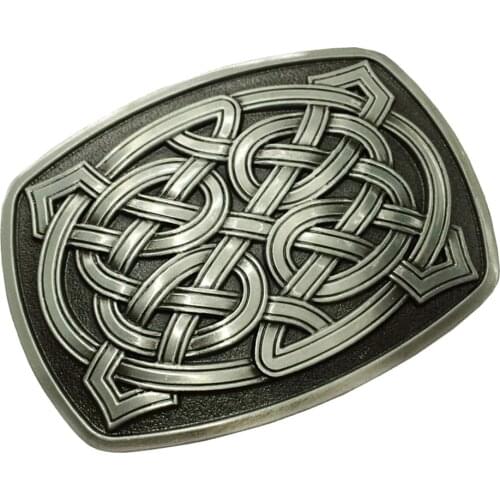 Western Style Pattern Cowboy Mens Jeans Leather Belt Buckle For 1.5inch