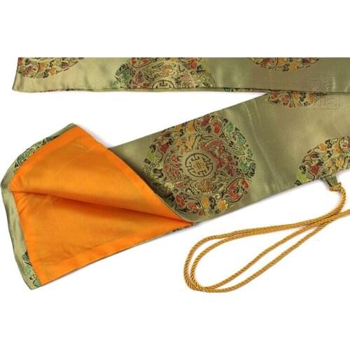 Nice Soft And Delicate Silk Sword Bag Fitting For Japanese Samurai Sword Katana Dragon Design