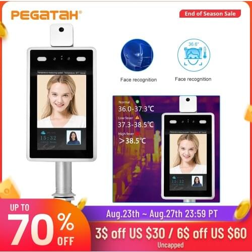 Face recognition temperature Thermal ip camara 2MP face recognition camera temperature facial recognition thermal imager camera