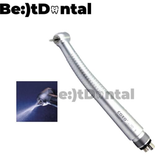 COXO CX207-W Push Button 3way Spray Handpiece Air Turbine Dental High Speed Handpieces Coxo High Speed Handpiece