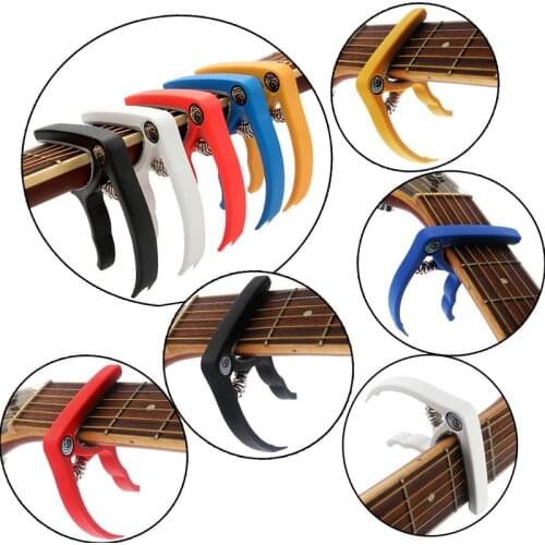 Universal Capo Guitar Accessories Quick Change Clamp Key Aluminium Alloy Metal Acoustic Classic Guitar Capo for Guitar Parts