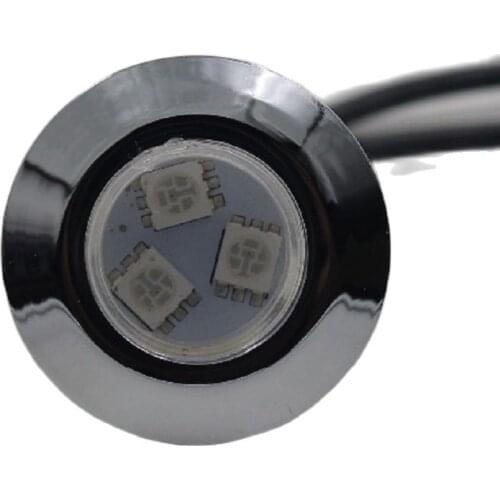 30pcs waterproof recessed LED small star underwater bathtub light SMD5050 0.54w RGB color with 1pc light controller