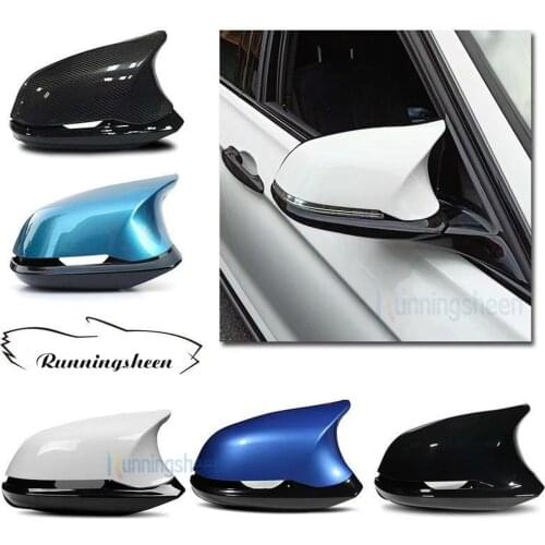 Replacement Carbon Fiber Mirror Assembly Covers Caps Shell for BMW 1 2 3 4 Series F20 F21 F22 F23 F30 F31 F32 F33 F34 F35 E84