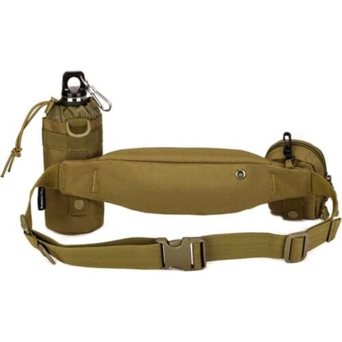 Hewolf Green Camo Water Repellent Fanny Pack Waist Belt Bag Travel Hiking Wallet Hip Pouch US shipping