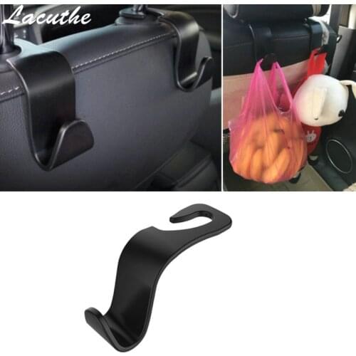 Car Styling Universal 1PC Car SUV Back Seat Headrest Hanger Storage Hooks For Groceries Bag Handbag Car Accessories