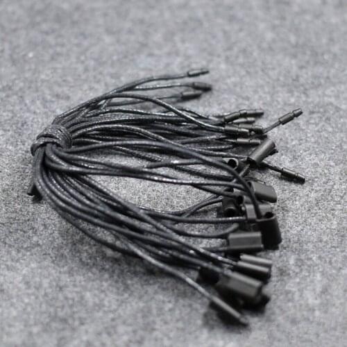 1000pcs Black Hang Tag Waxed Black Strings/Cords Women Clothing/Wedding Dress Tag Stings 20cm Length Black Waxed Strings