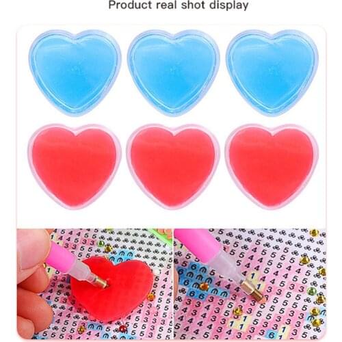 3Pcs 5D Diamond Painting Clay Drilling Mud DIY Dotting Painting Glue Art Tools