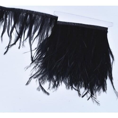 5Meters Natural Rare Pheasant Feather Trim Ribbon Width/15-20CM Pheasant Feathers for Crafts Fringe Trim Plume Decoration Plumas