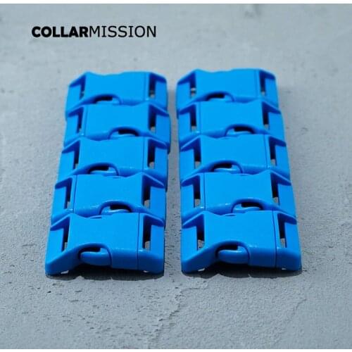 Wide contoured side release for dog collar luggage travel buckle Package accessories 25mm blue CK25SJ14