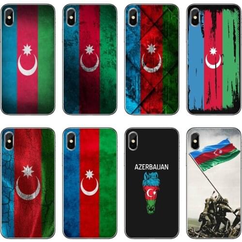 Phone Case For Samsung Galaxy M30 J8 J7 J6 J5 J4 Prime Plus Pro J3 2018 2017 2016 2015 Cover Azerbaijan flag Case Coque