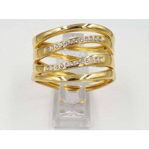 2017 new Dubai Gold big Bangles Fashion Design Dubai ummer Style Cuff Bangles Bracelet For Women Girls Gift