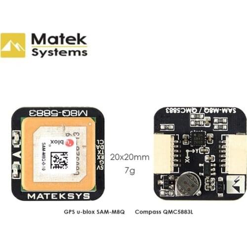 Original Matek Systems M8Q-5883 Ublox SAM-M8Q GPS & QMC5883L With Compass Module For FPV Racing Drone Long Range