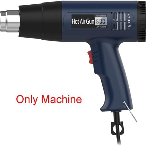 EU PLUG 220V Industrial Electric Hot Air Gun Thermoregulator Heat Guns LCD Display Soldering Tools