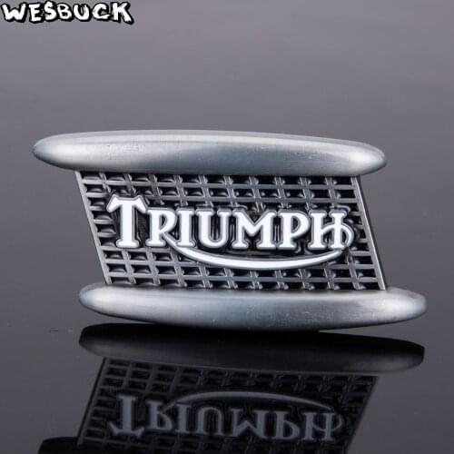 5 PCS MOQ WesBuck Brand Bonneville Belt Buckle Silver Color Metal For 4cm Wide Belt Men Women Jeans Accessories