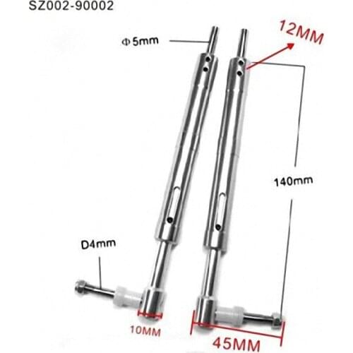 Remote Control RC Airplane Accessory Metal Anti Vibration Landing Gear SZ002-90002 for 4-6 KG Airplane 5x4mmx140mm