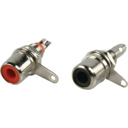 Connector Audio Rca Panel Female F Adapter Cable Socket Jack Solder