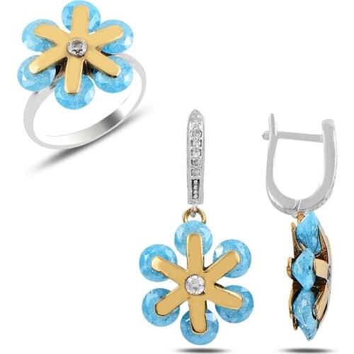 Silverlina Silver Zircon Stone Authentic Set