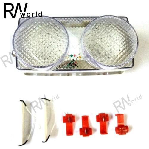 Motorcycle LED Turn Signal Tail Light Taillight For YAMAHA FZR600 FZR750 FZR1000 1988-1993 1989 1990 1991 1992 FZR 600 750 1000