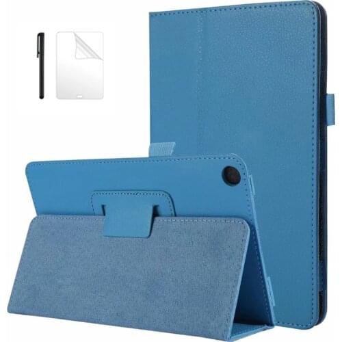 Ultra Slim PU Leather Case For Huawei MediaPad M5 lite 8 JDN2 W09 AL00 8.0 inch Stand Cover for huawei m5 lite 8 Case + Film