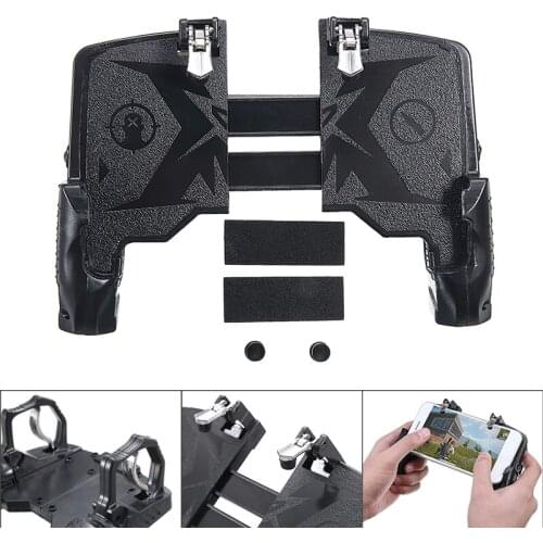Pohiks 1pc Universal Mobile Phone Gamepad Joystick Professional Cellphone Game Controller Ergonomic Design Console Handle